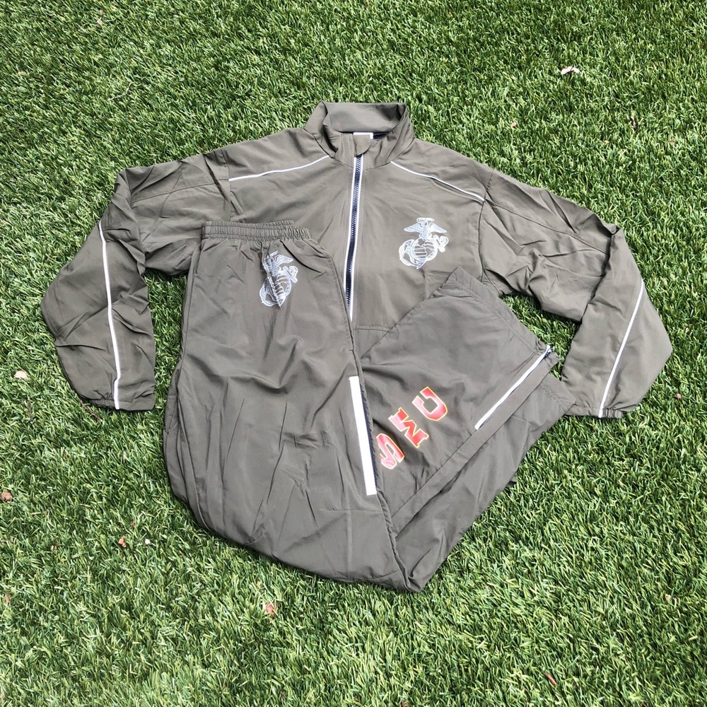 Authentic Marine Corps running suit
